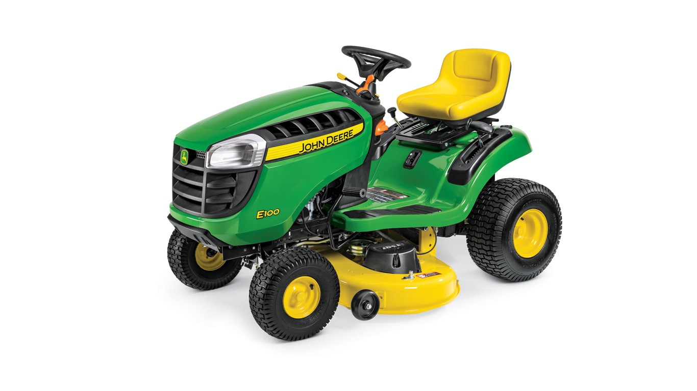 Studio image of E100 Lawn Tractors