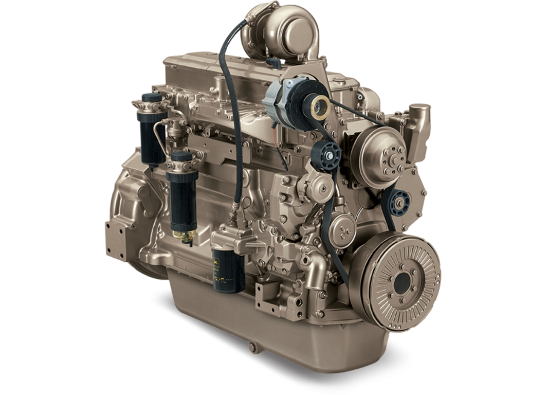 a 6068HFG82 6.8L Generator Drive Engine on a white background