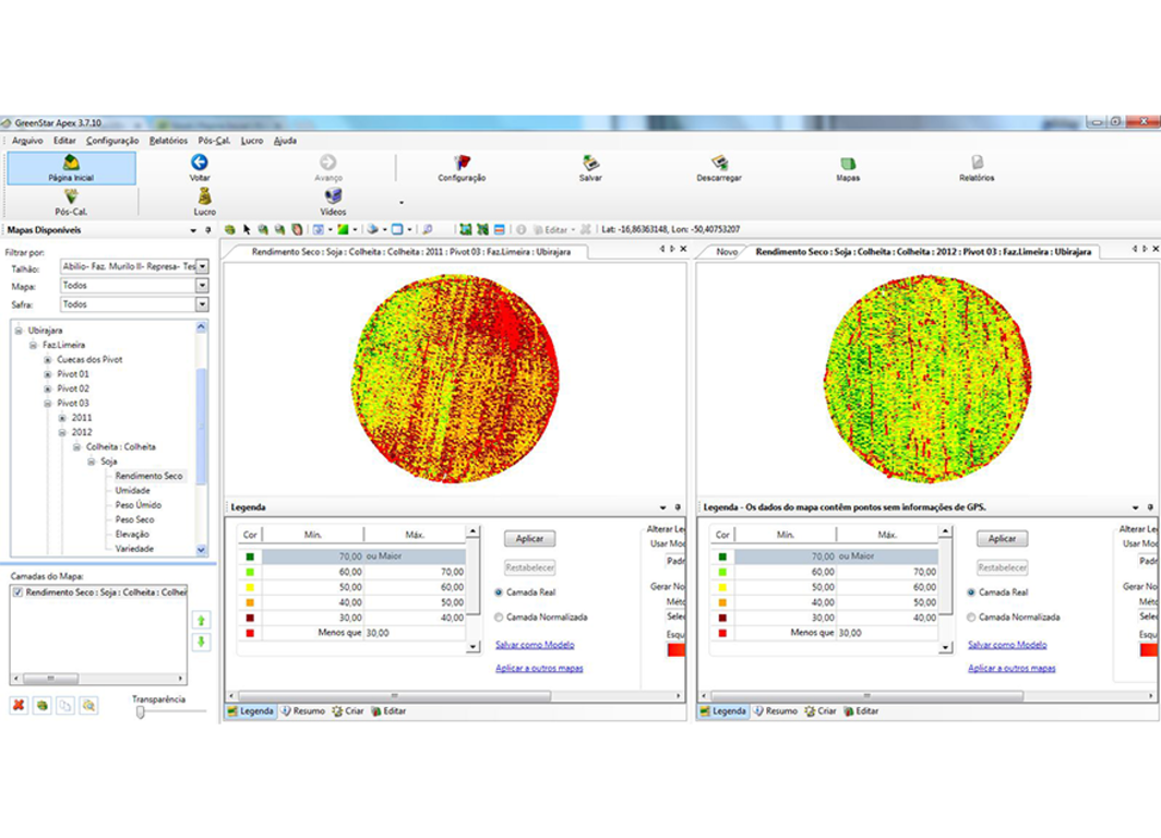 Software de gestión agrícola APEX™.