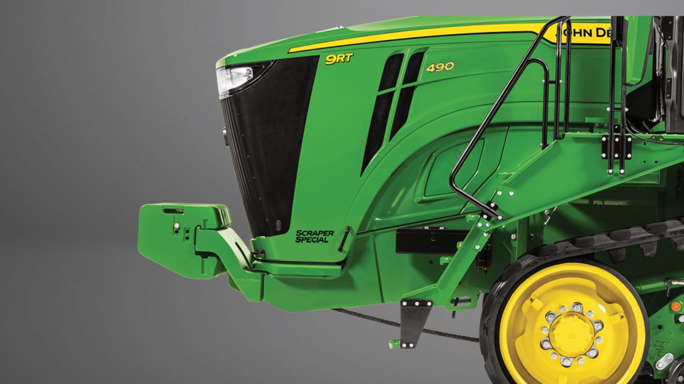 Scraper Special Tractors | 9RT 490 | John Deere US