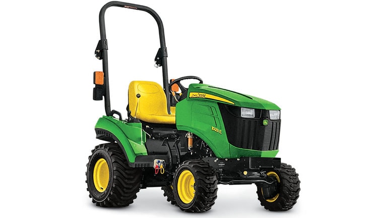 Image of John Deere 1023E small lawn tractor