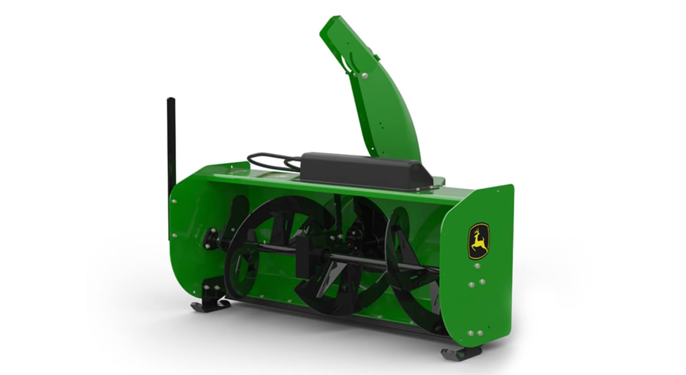 John deere mower snow blower deals attachment