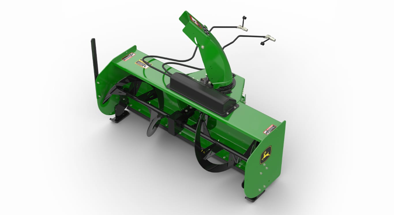 John deere riding lawn mower snow blower attachment online
