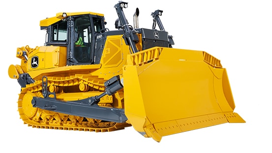 a 1050 P-Tier Crawler Dozer on a white background