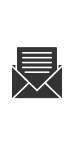 cartoon icon of a letter