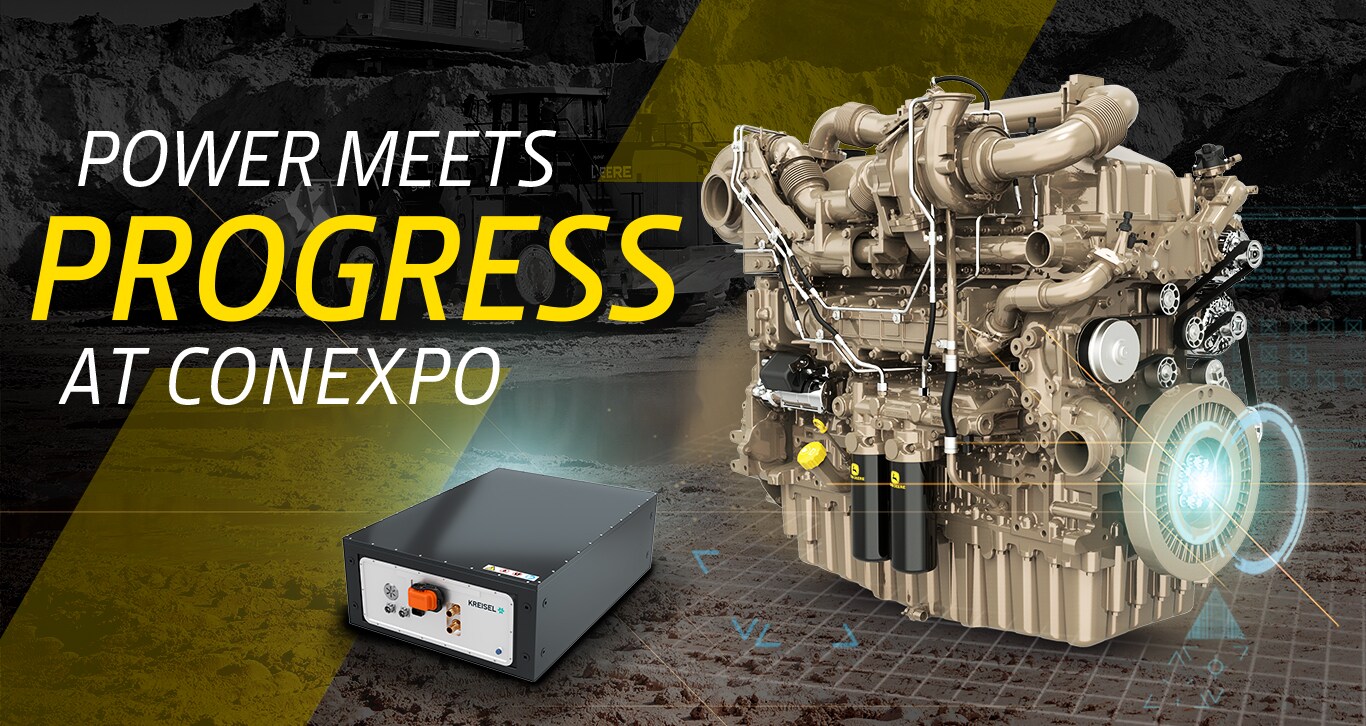 John Deere Power Systems Next Generation Engine and Kreisel Battery