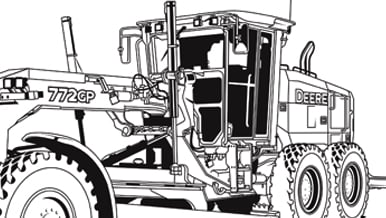 Screen shot of 772GP coloring page 