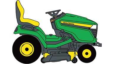 john deere kids mower
