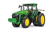 Studio Image of an 8R 250 Row Crop Tractor