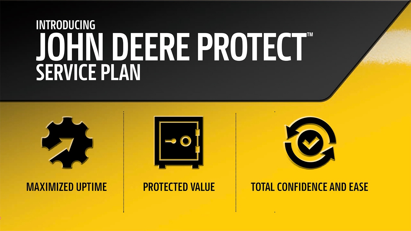 John Deere protect service plan