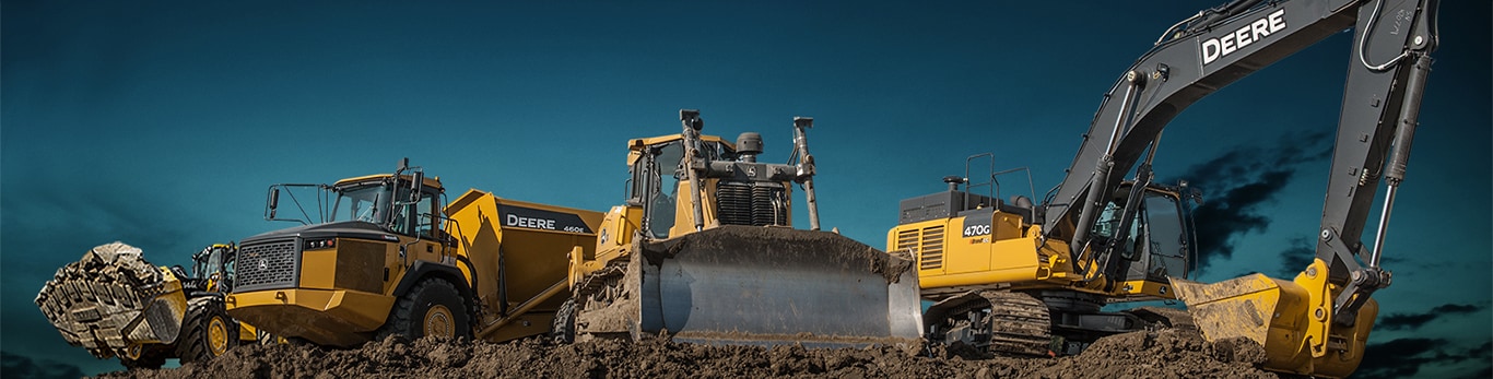 ADT, Wheel Loader, Excavator and Dozer