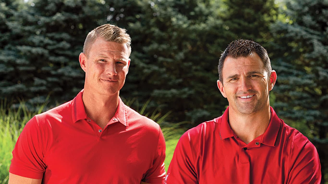 A portrait of brothers Wade and Dustin Vugteveen