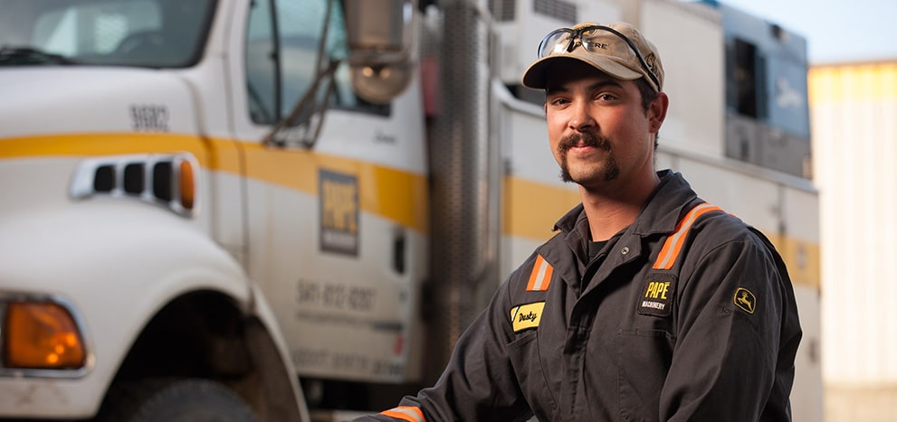 Dustin Almendarez, graduate of CF TECH poses for a photo