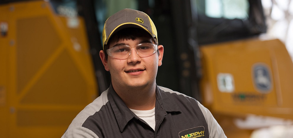 Nick Fisichella, student at Southeast Community College poses for a photo