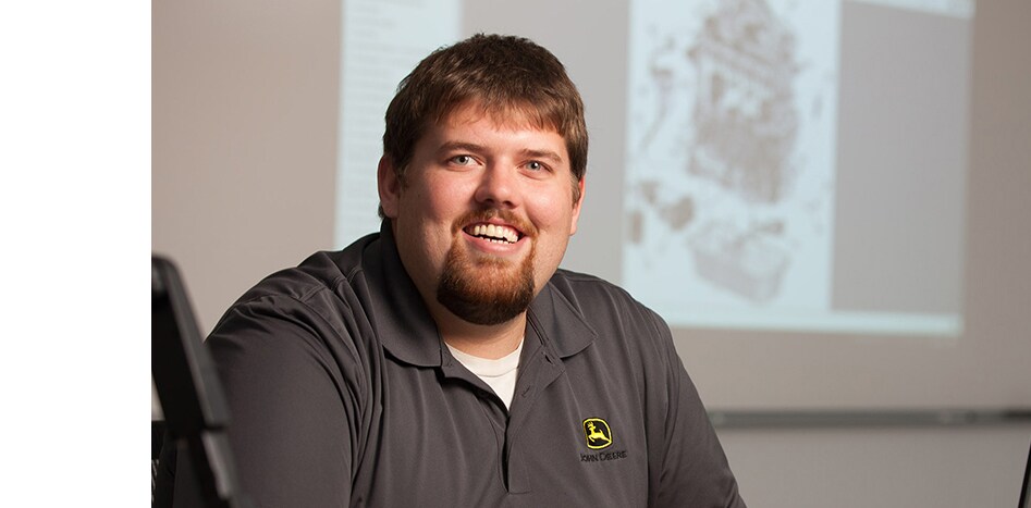 Chuck Hanson, instructor at Southeast Community College poses for a photo