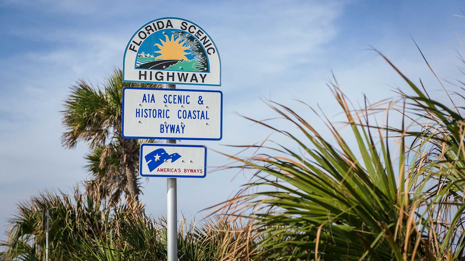 A1A Florida Scenic Highway sign