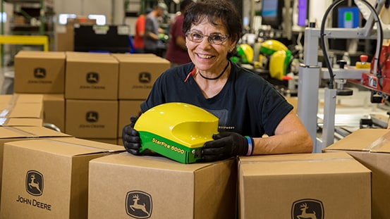 image of a John Deere employee