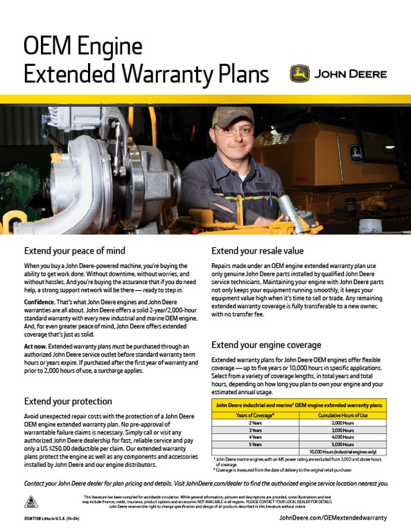 Brochures Engines & Drivetrain John Deere US