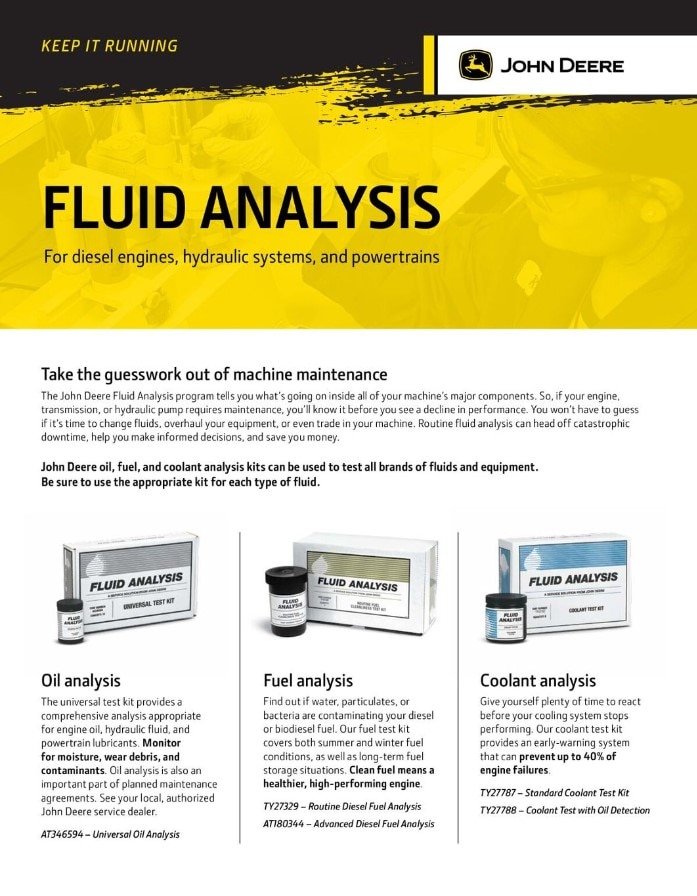 Fluid Analysis Flyer