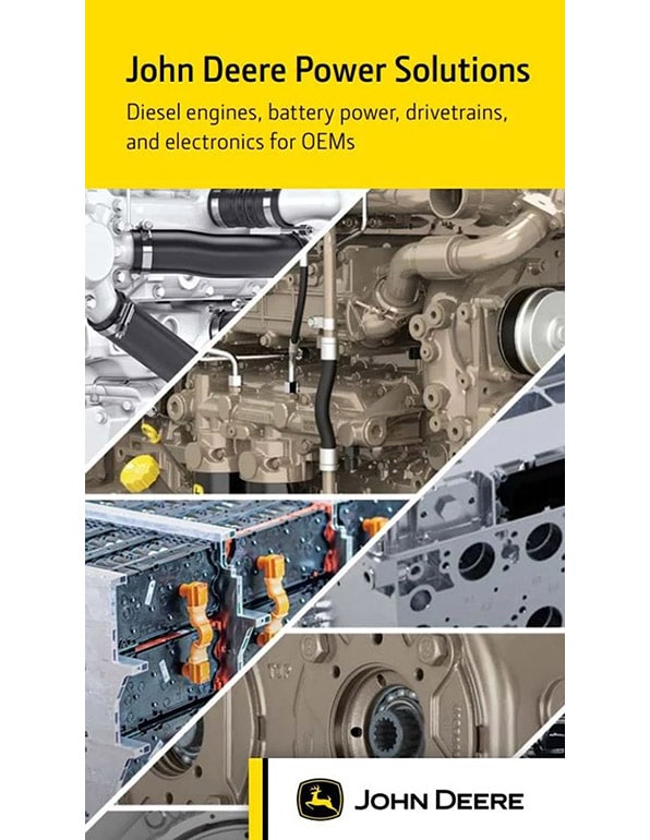 Cover image of John Deere Power Systems selection guide