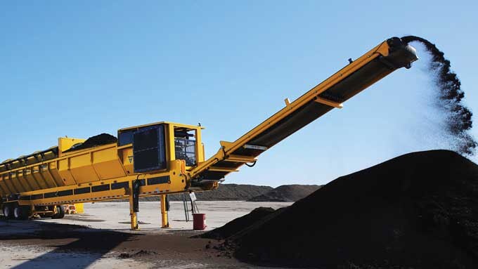 TR626 trommel screen