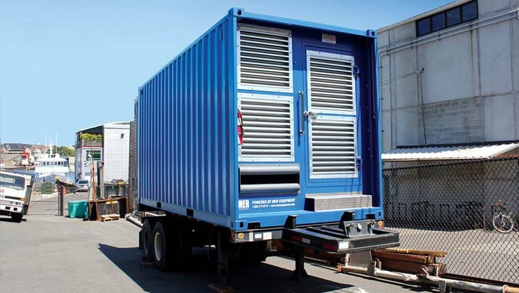 A Bollard generator from MER Equipment