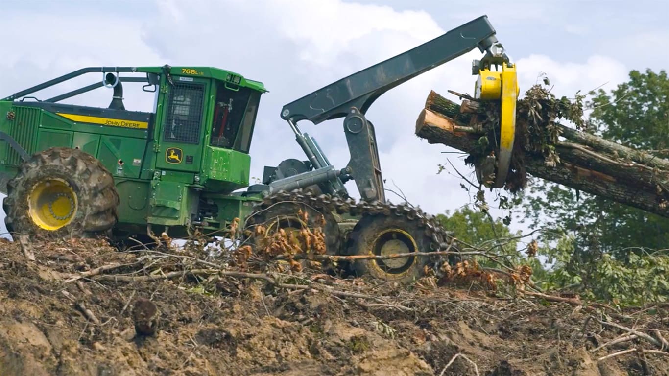 No matter the slope no matter the difficulty John Deere delivers.