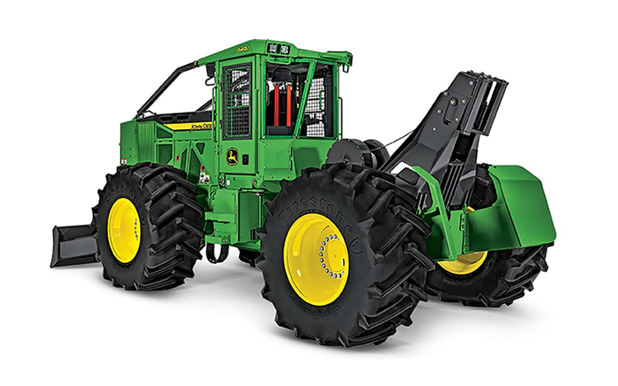 JD 640L Skidder