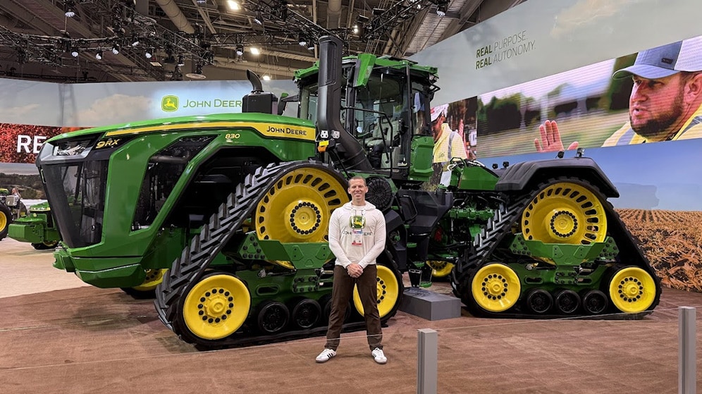 Aaron Wells Is Driving the Future of Farming - No Hands Required