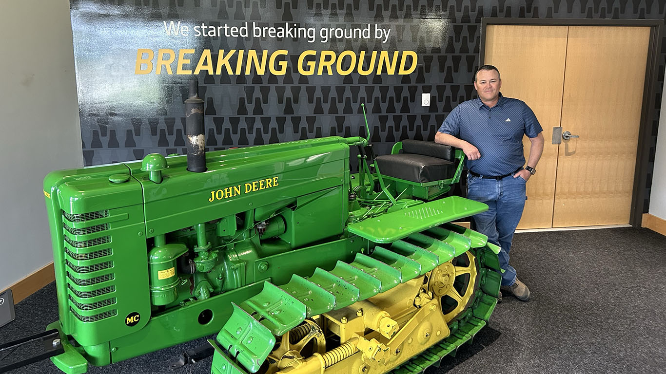 Jonathan (Jon) Eggers, an electrical design and product verification and validation professional at John Deere Dubuque Works, has a remarkable story that intertwines his military service with his civilian career.