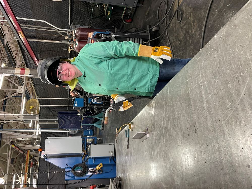 John Deere Harvester Works employee