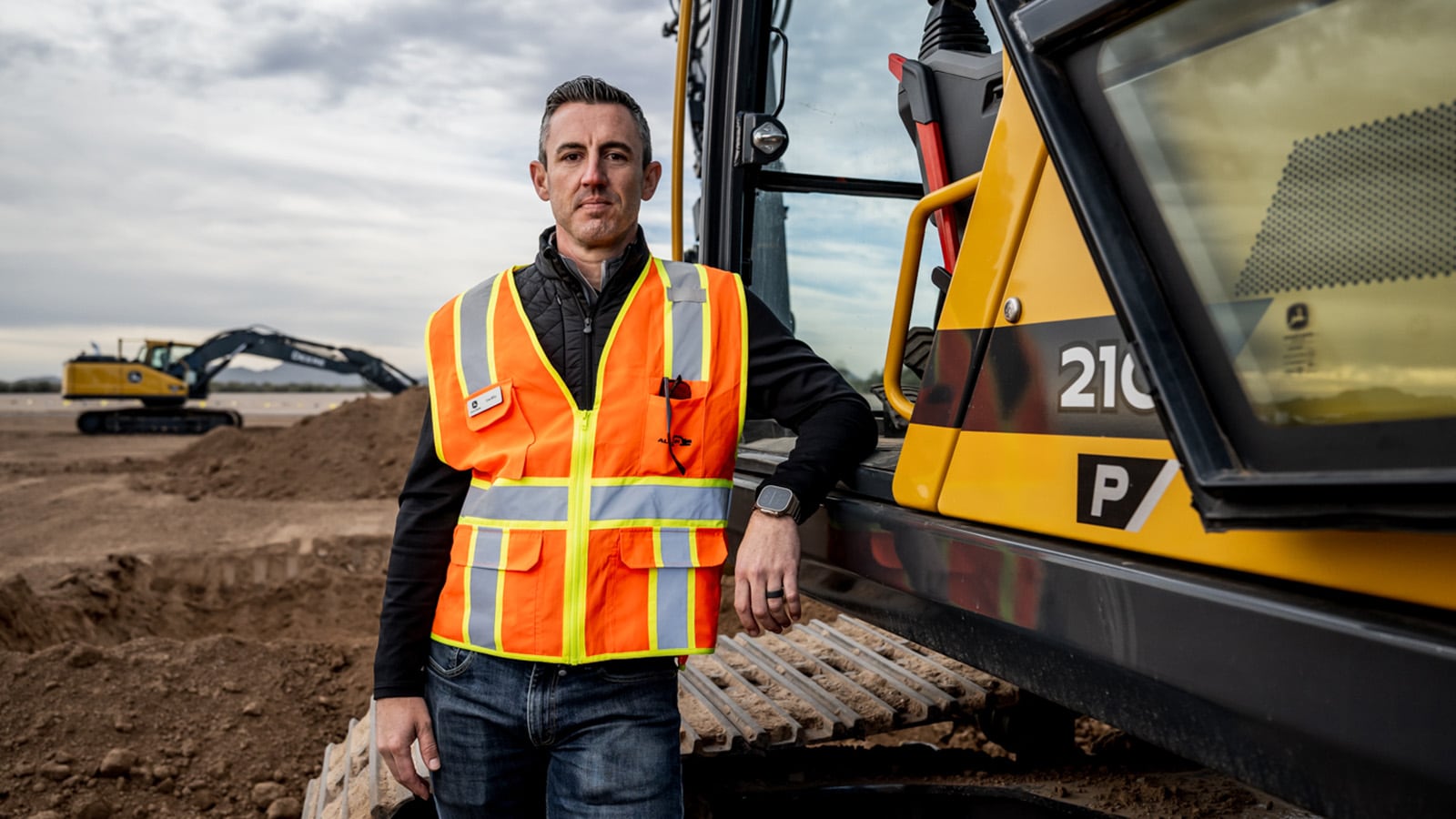Drew Miller, Global Product Manager, Mid/Large Excavators for John Deere