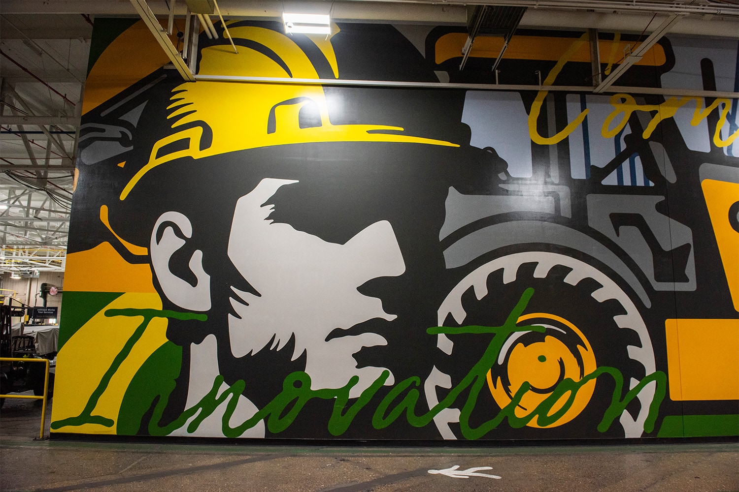 John Deere Dubuque Works mural