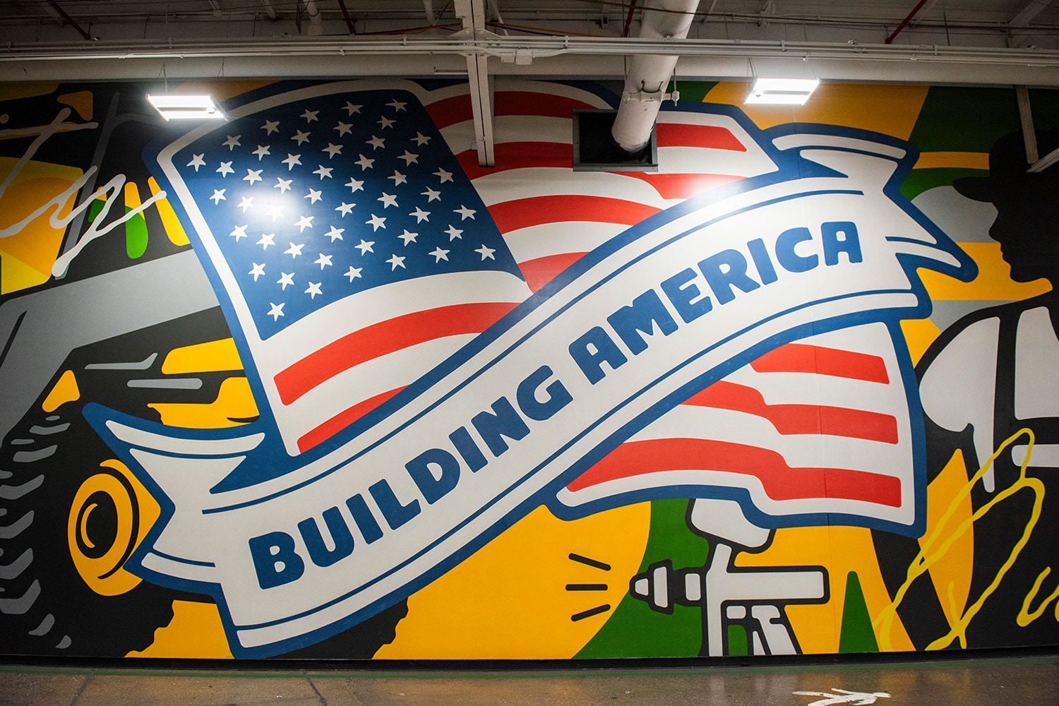 John Deere Dubuque Works mural
