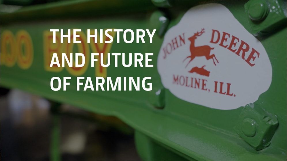 graphic about the history of farming