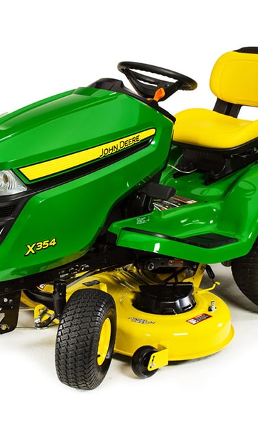 X354 mower studio shot