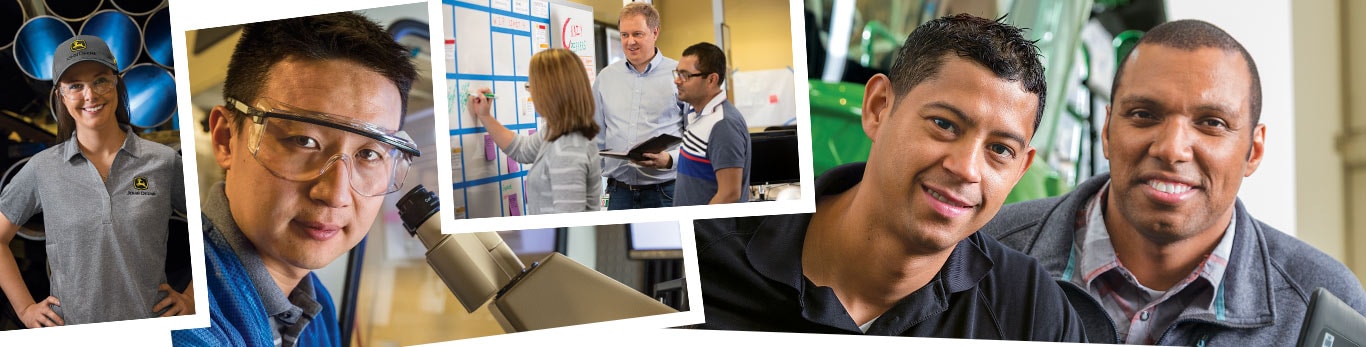 Diverse global employees