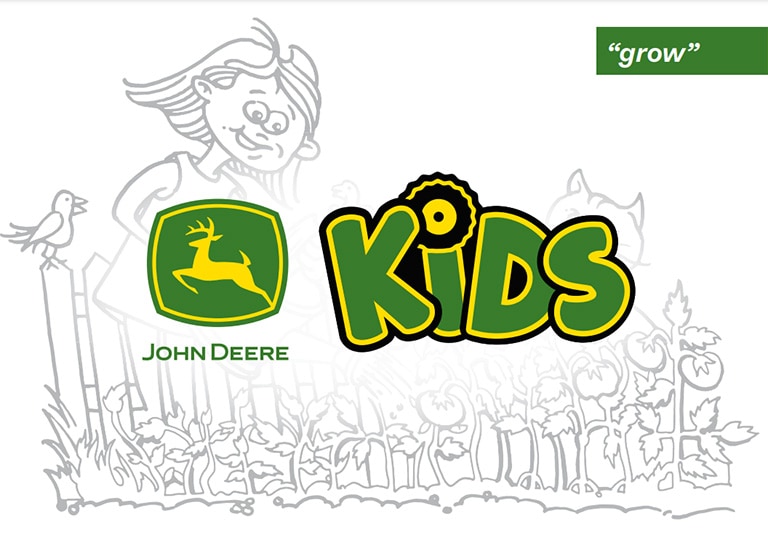 How to draw the John Deere logo 