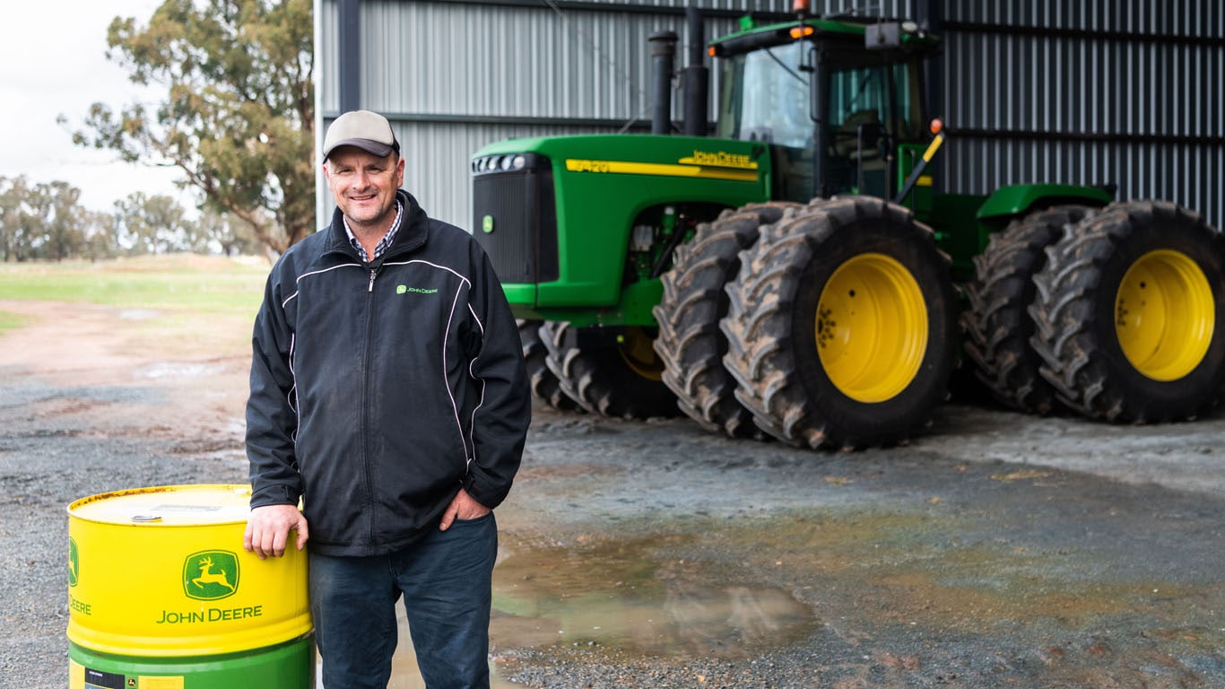 John Deere lubricants maximise uptime on mixedenterprise farm