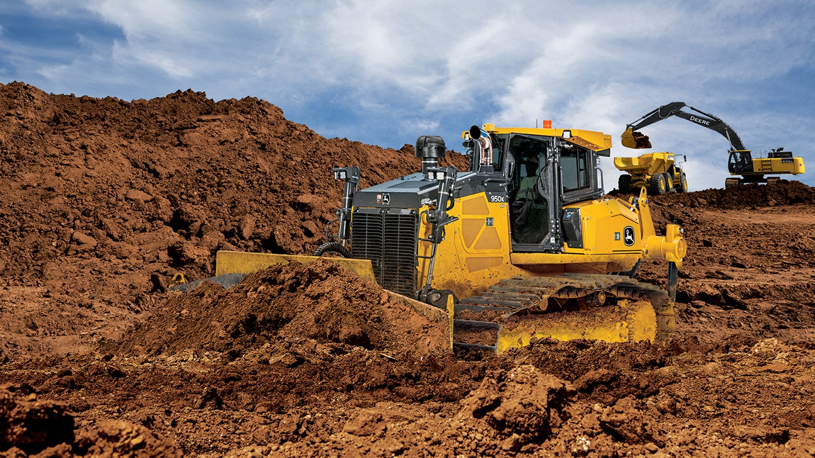 950k crawler dozer largest pat machine in north america
