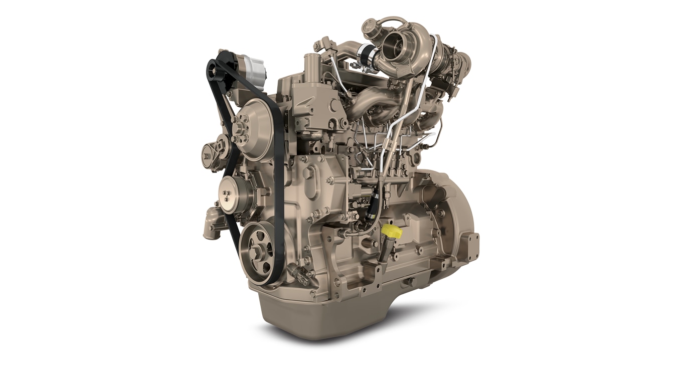 image shows John Deere 4.5L engine