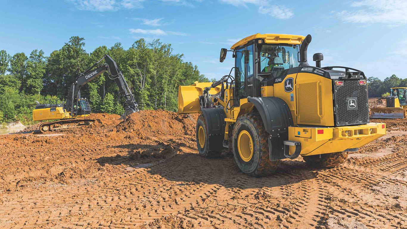 John Deere L Series Mid Size Wheel Loaders John Deere L Series Mid Size Wheel Loaders