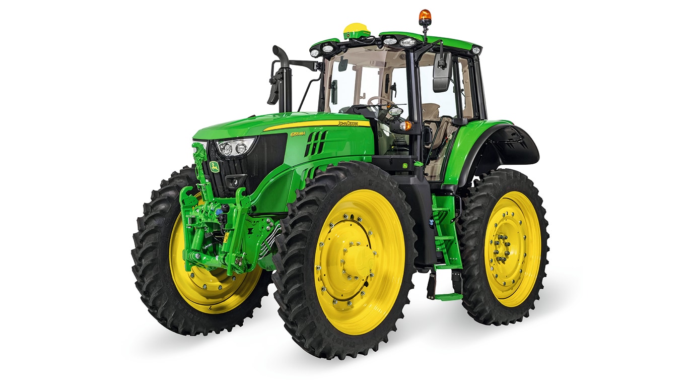 Studio image of a 6155MH Tractor