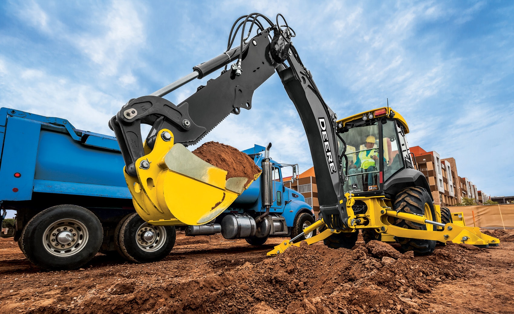 The John Deere 410L Backhoe