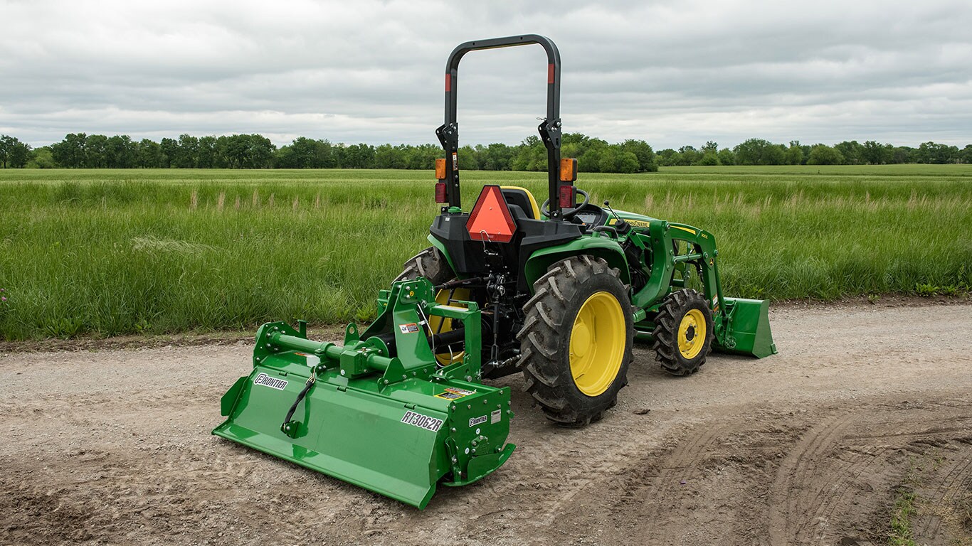 Frontier RT30 Gear-Driven Rotary Tillers are available in four sizes: 42, 49, 62 and 73 inches wide.