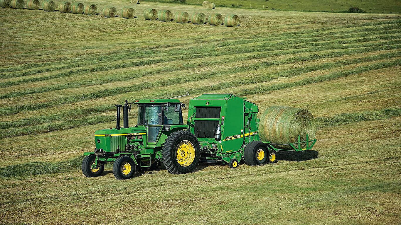 All John Deere A520R and A420R Plus 2 Accumulators are compatible with 6-foot diameter