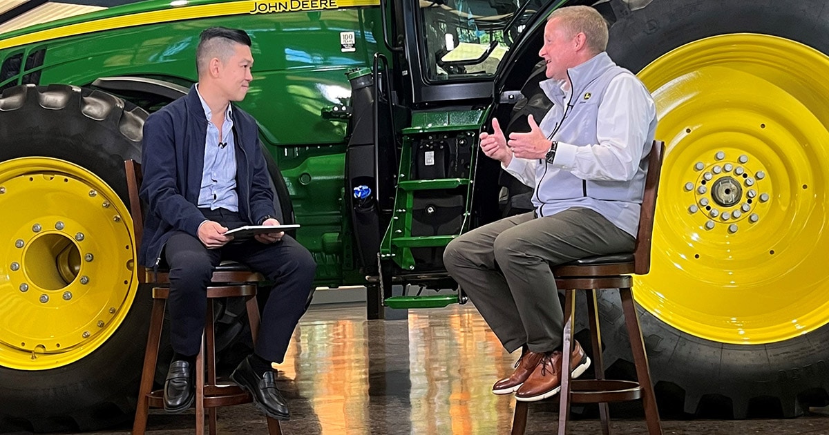 John May Delivering the Keynote Address at CES 2023