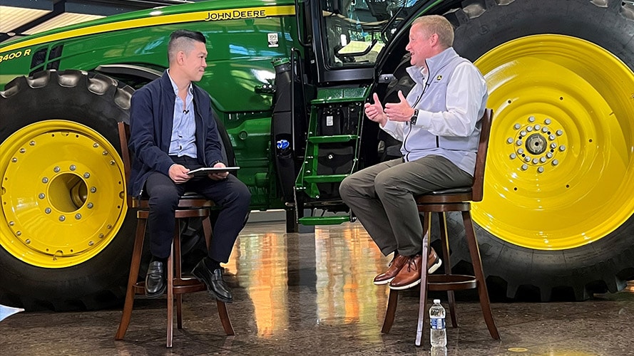 John Deere Debuts New Planting Technology & Electric Excavator During CES  2023 Keynote