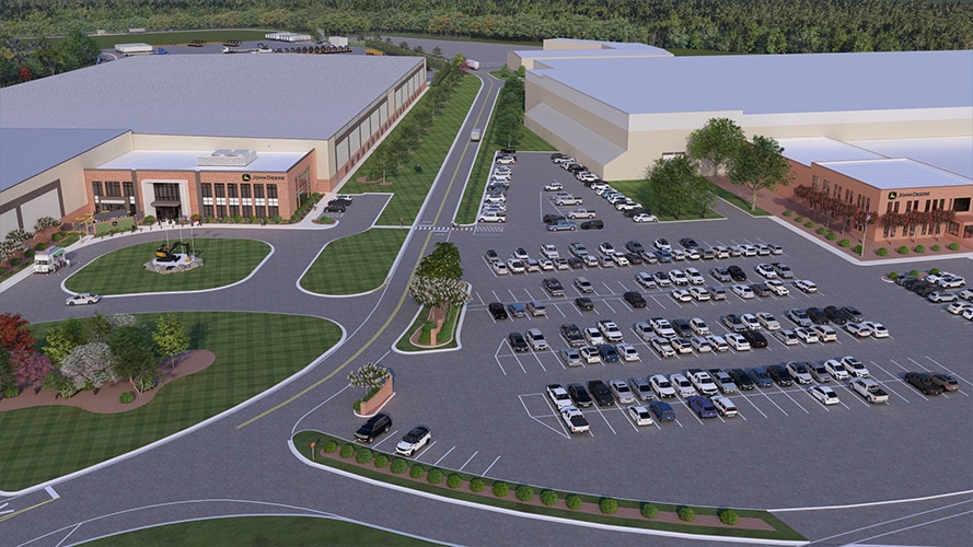 John Deere's Kernersville exterior