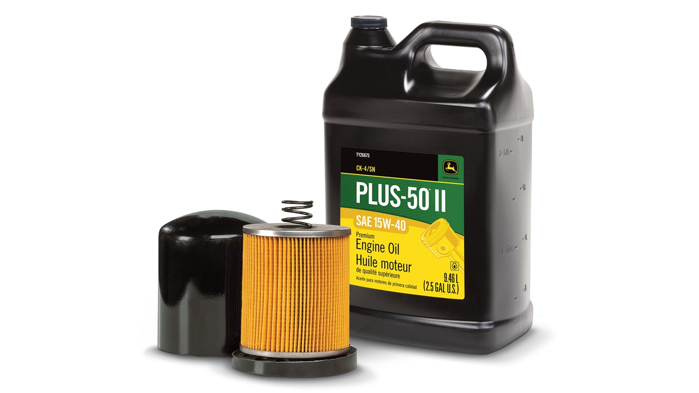 John Deere Plus-50 II Oil and Filter